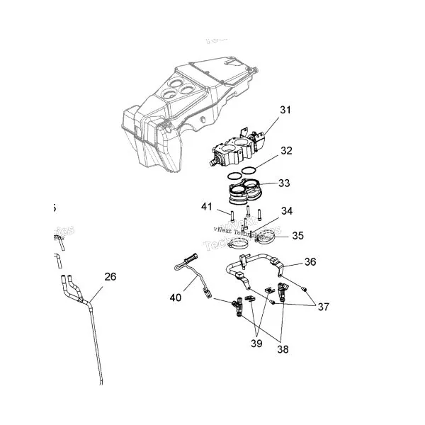 Victory Throttle Body Seal O-RING OEM Part 5412259 FITS 2002 – 2007