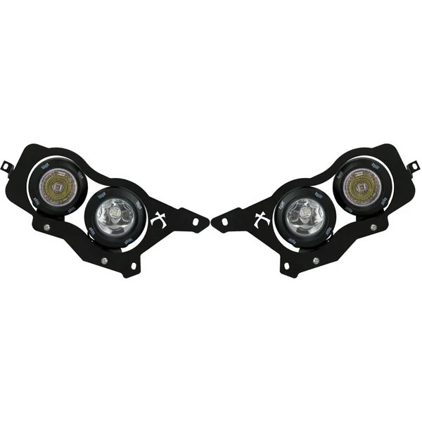 Vision X 2014-2018 Polaris RZR Factory Headlight Upgrade Kit (with 2 XIL-OPR110 and 2 XIL-OPR120)