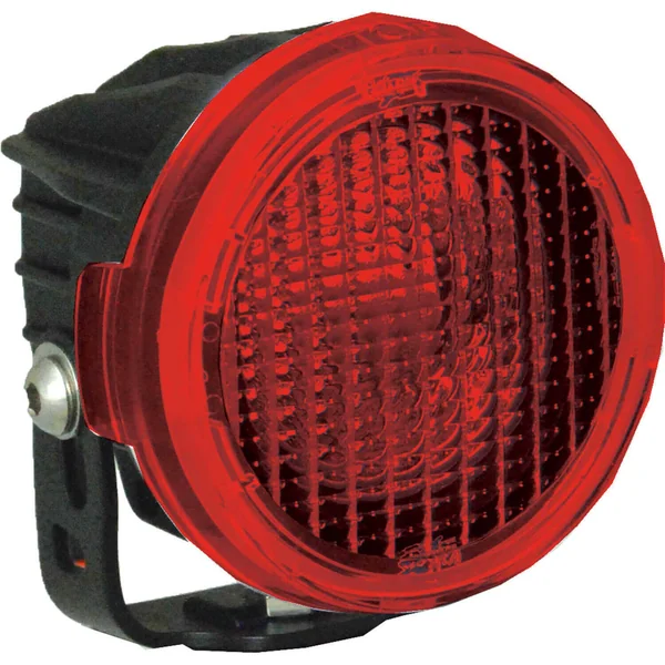 Vision X 3.7″ CG2 Mini Cannon / Optimus Round Red PCV Covers - Image 3