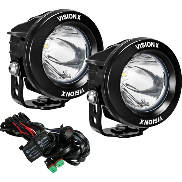 Vision X 3.7″ CG2 Single LED Light Cannon Kit