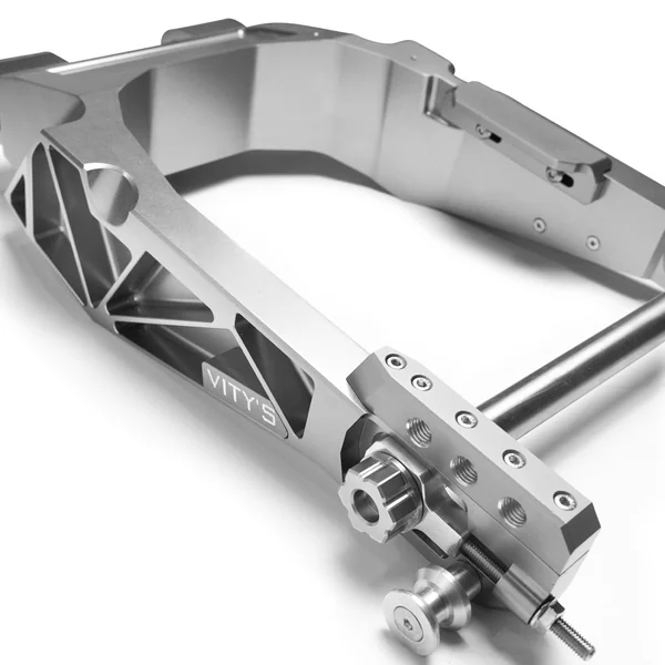 Vity's Performance Swingarm for 2009-2024 Harley Touring - Natural - Image 2