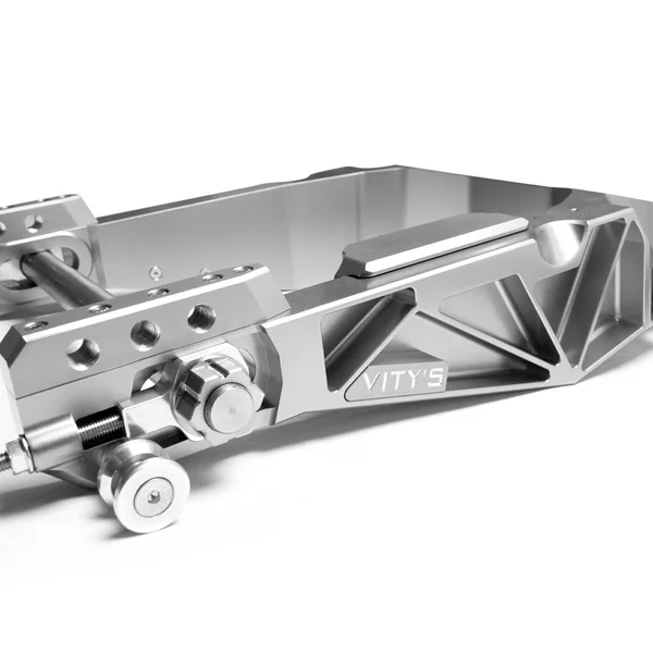 Vity's Performance Swingarm for 2009-2024 Harley Touring - Natural - Image 5