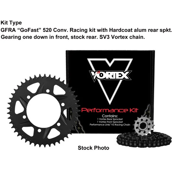 Vortex Kawasaki ZX-10R 11-25 V3 Chain and Sprocket Kit - Image 3