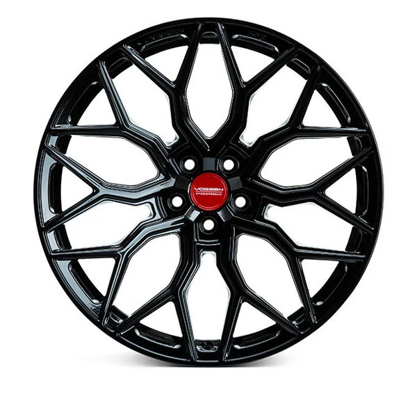Vossen HF-2 Hybrid Forged Wheel Set, Gloss Black, 20x9 +35/21x12 +522020-2026 Corvette - Image 3