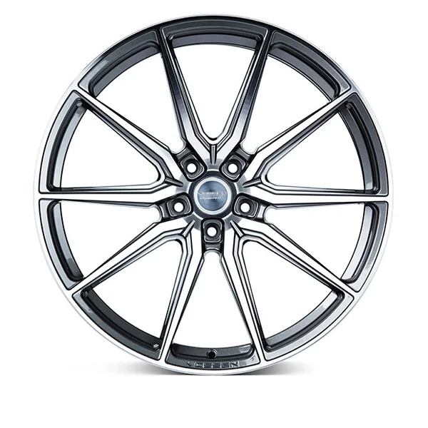 Vossen HF-3 Hybrid Forged Wheel Set, Gloss Graphite Polished, 20x9 +32/20.10.5 +452015-2026 Mustang - Image 2