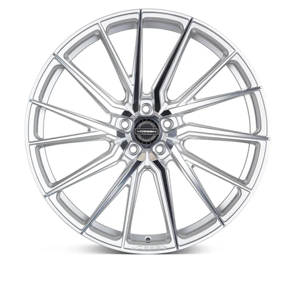Vossen HF-4T Hybrid Forged Rear Left Wheel, Silver Polished, Deep Face, 21x12 +522020-2026 Corvette - Image 2