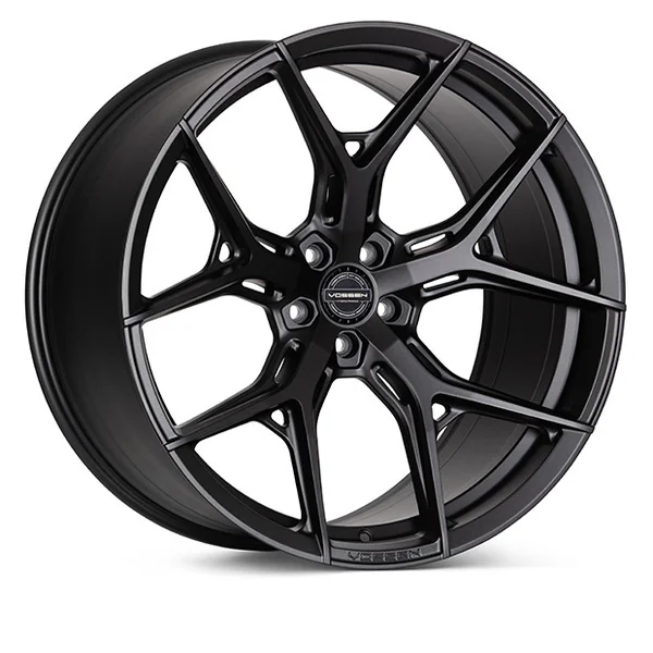Vossen HF-5 Hybrid Forged Rear Wheel, Matte Gun Metal, Deep Face, 20x11 +402010-2024 Camaro & 2020-2026 Corvette