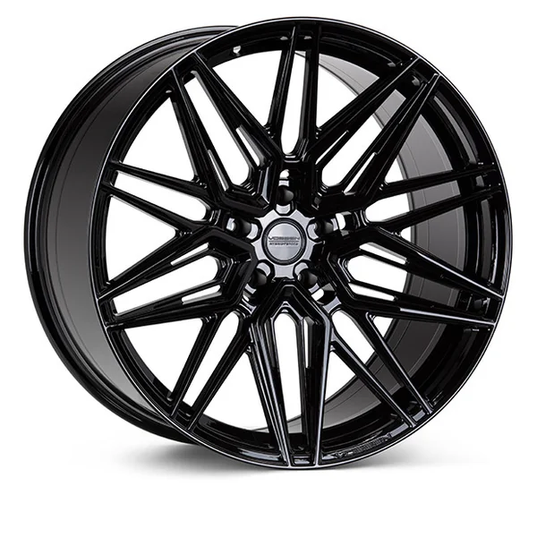 Vossen HF-7 Hybrid Forged Front Wheel, Gloss Black, Flat Face, 20x9 +352020-2026 Corvette