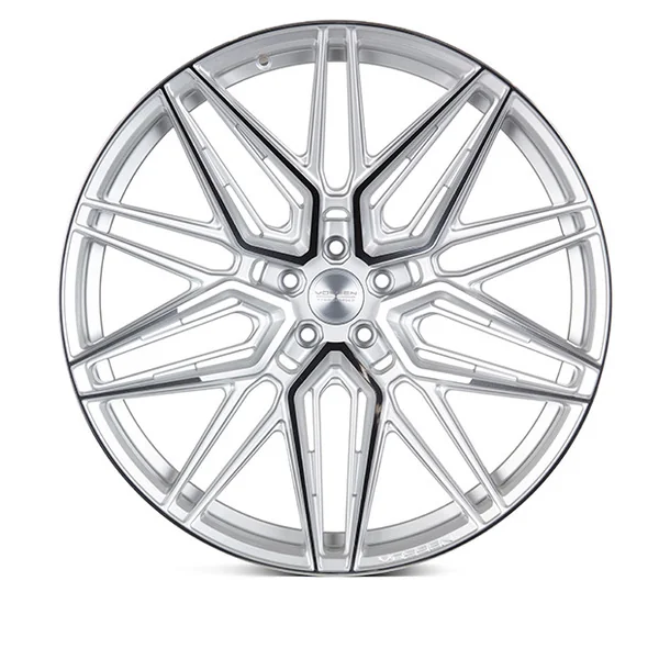 Vossen HF-7 Hybrid Forged Front Wheel, Silver Polished, Flat Face, 20x9 +352020-2026 Corvette - Image 2