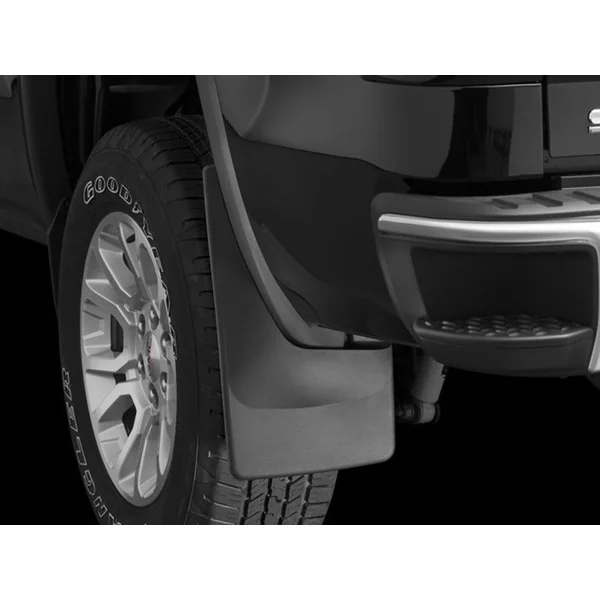 WeatherTech Front and Rear No Drill Mudflaps2014-2018 Silverado 1500 - Image 3