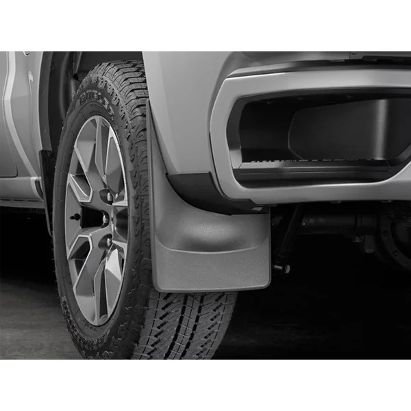 WeatherTech No Drill Mudflaps, Front and Rear2019-2026 Silverado 1500 - Image 3