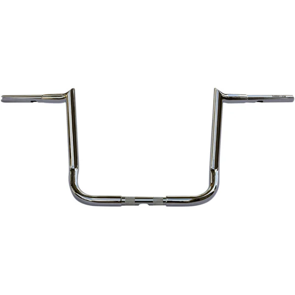 Wild 1 Chubby 1-1/4" Hooked Handlebars 14" for 1996-2019 Harley Touring - Chrome