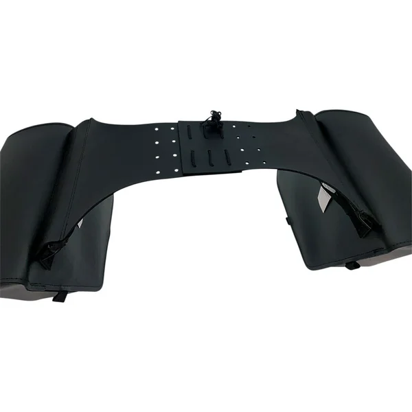 Willie & Max Brass Monkey Slant Saddlebags - Image 2