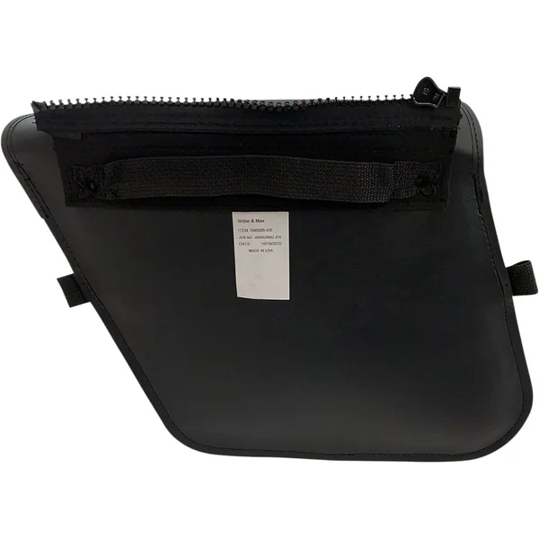 Willie & Max Brass Monkey Slant Saddlebags - Image 4