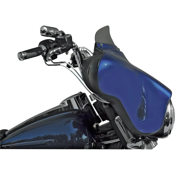Windvest 4" Windshield for 1996-2013 Harley Touring - Light Smoke - Image 2