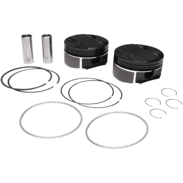 Wiseco Black Edition Piston Kit for Harley M8 - Image 2