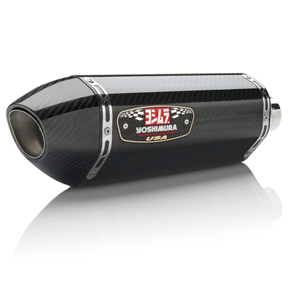 Yoshimura Honda CB500F 13-14 Street R-77 Carbon Slip-On Exhaust SS-CF-CF - Image 5
