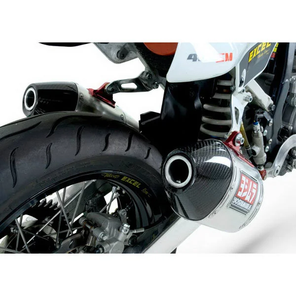 Yoshimura Suzuki DR-Z400S 00-13 Signature RS-4 Dual Full Exhaust System SS-AL-CF - Image 2
