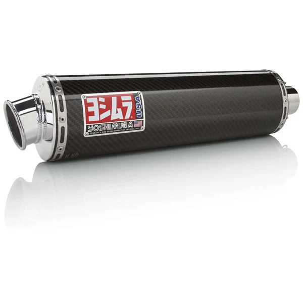 Yoshimura Suzuki Hayabusa 08-20 Street RS-3 Slip On Exhaust SS-CF-AL Dual - Image 2
