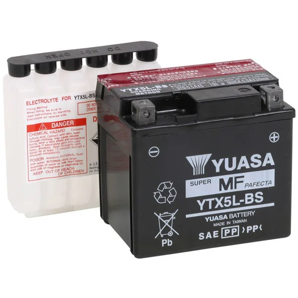 Yuasa Aprilia SR50 Ditech 02-04 Maintenance Free Battery