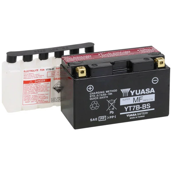 Yuasa Triumph Street Triple R 675 12-15 Maintenance Free Battery