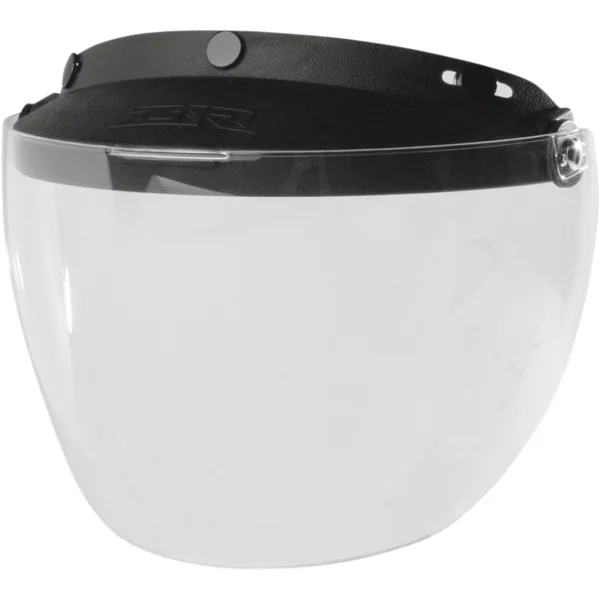Z1R 3-Snap Flip Up Face Shield - Clear