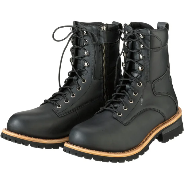 Z1R M4 Leather Boots - Black