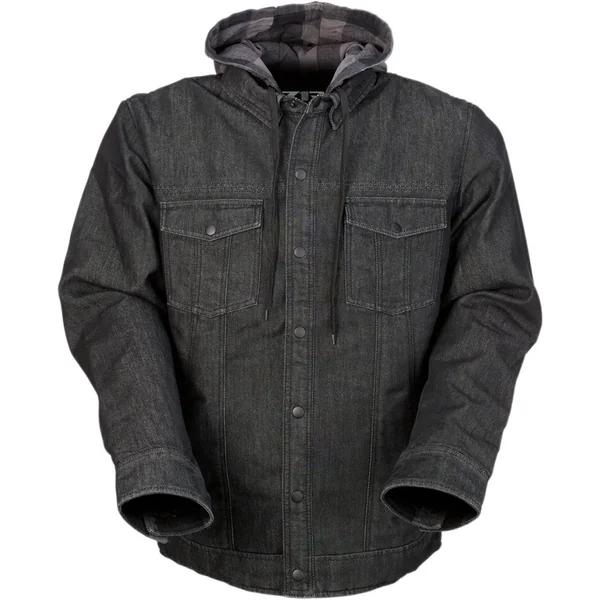 Z1R Timber Hooded Denim Riding Shirt