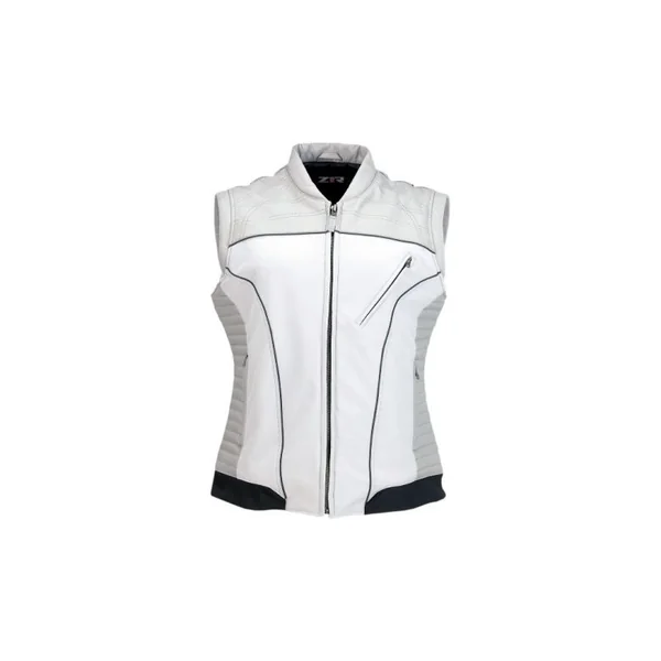 Z1R Womens Nufem Leather Vest