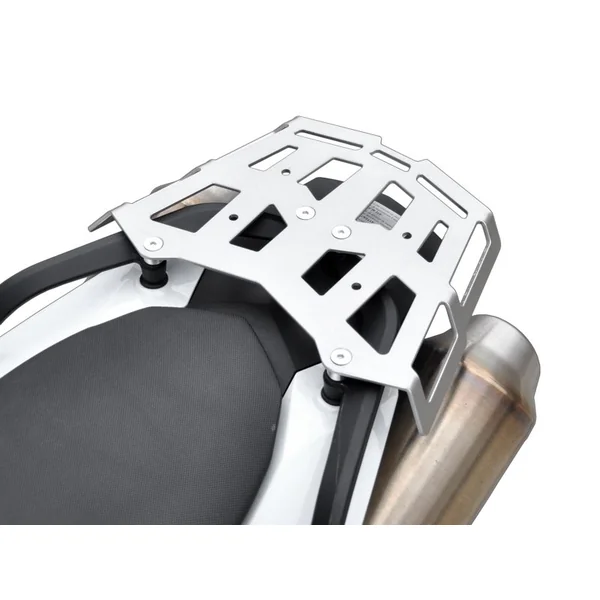 Zieger Luggage Rack Top Case Carrier Mounting for KTM 990 SM ’08-’10 & 990 SMR/SMT ’08-’14 | Silver
