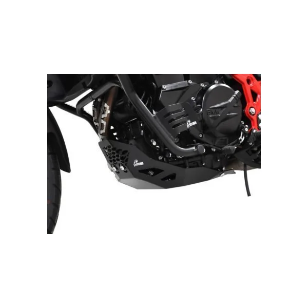 Zieger Skid Plate for BMW F650GS ’08-’12 / F700GS ’13-’17 / F800GS ’08-’17 | Black (Reinforced)