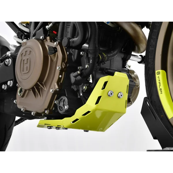 Zieger Skid Plate for Husqvarna 401 Vitpilen ’18-’19 | Yellow - Image 2
