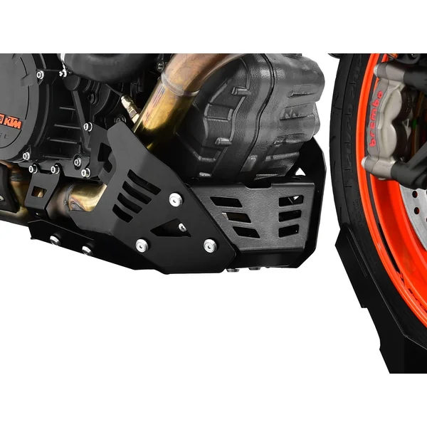 Zieger Skid Plate for KTM 1290 Superduke R ’14-’19 / GT ’16-’19 | Black - Image 2