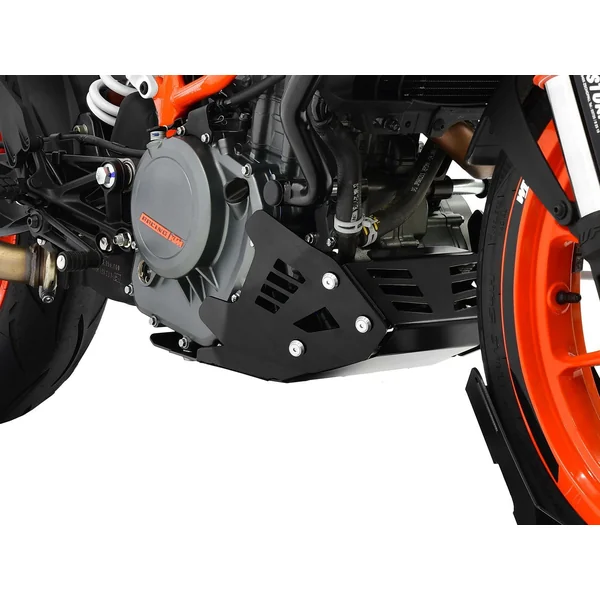 Zieger Skid Plate for KTM 390 Duke ’17-’19 | Black - Image 2