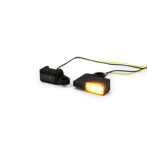 Zieger Stealth LED Front Turn Signals for Harley Davidson Sportster Type 3| Black - Image 3
