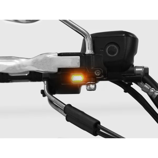 Zieger Stealth LED Front Turn Signals for Harley Davidson Sportster Type 5| Black - Image 2