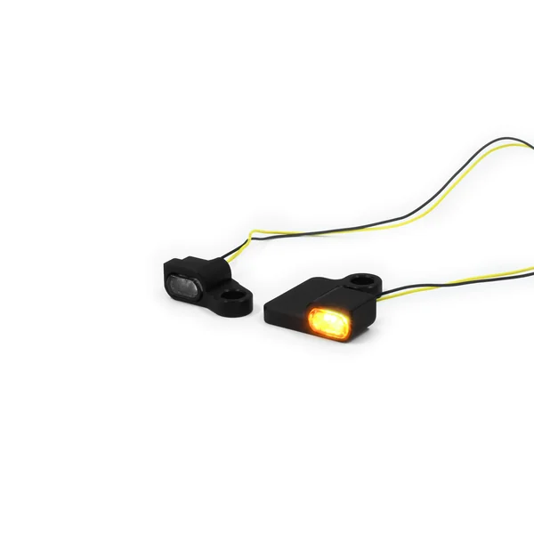 Zieger Stealth LED Front Turn Signals for Harley Davidson Sportster Type 5| Black - Image 3